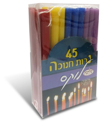 נרות חנוכה לוקס