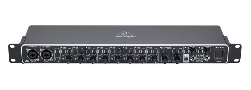 כרטיס קול USB ‏18x20 כניסת מיק MIDAS ‏MIDI 24bit/96kHz ‏BEH