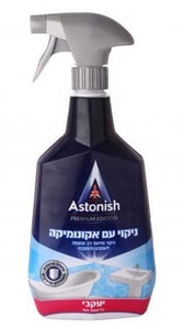 אסטוניש – מרסס לניקוי עם אקונומיקה