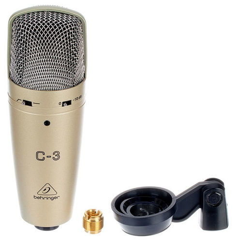 מיק קיבולי אולפני דיאפרגרמה כפולה BEHRINGER C3