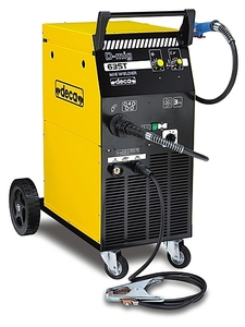 רתכת Co2 D-MIG 635T, מזין דיגיטלי Synergic, מתוצרת Deca.