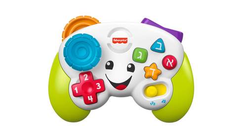 שלט משחק דובר עברית ואנגלית פישר פרייס fisher-price 