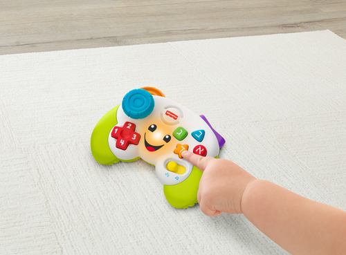 שלט משחק דובר עברית ואנגלית פישר פרייס fisher-price 