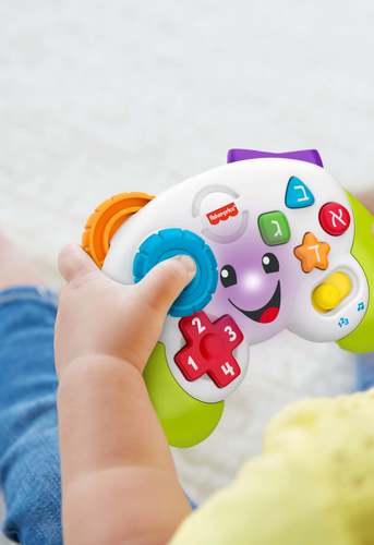 שלט משחק דובר עברית ואנגלית פישר פרייס fisher-price 