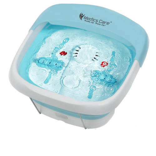 אמבט עיסוי ספא מתקפל חימום ובועות מבית Medics Care דגם MC609