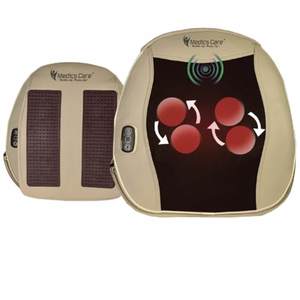 מכשיר עיסוי שיאצו לגב לבית ולרכב מבית MEDICS CARE דגם MC4420
