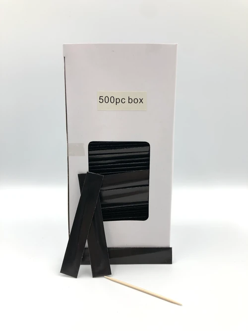 קיסם מעטפה שחור 500 יח'