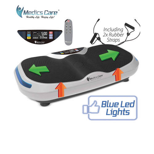 מתקן רטט מקצועי 2 מנועי טורבו דואלי מבית MEDICS CARE דגם MC-8900