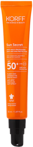 קרם הגנה לפנים עם מסנן קרינה SPF50 קורף 50 מ"ל - Korff Sun Secret Anti-Spot Face Fluid Matt SPF 50