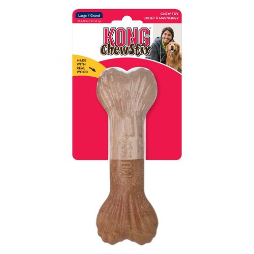 קונג עץ לעיסה L בטעם בייקון PSW11 L KONG ChewStix bone  