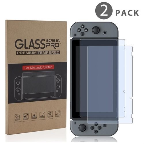 Switch Glass Screen V2 שתי מדבקות באריזה אחת