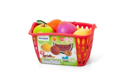 סלסלת פירות 15 חלקים