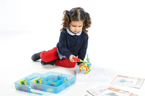 ערכת פסיפס 180 חלקים לבנית בתלת מימד