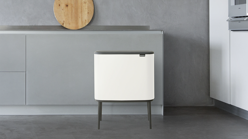 פח טאץ 36 ליטר לבן ברבנטיה | Brabantia Bo  