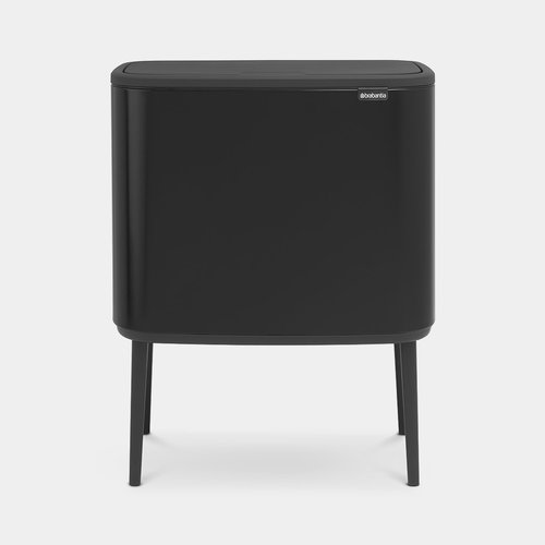 פח טאץ 36 ליטר, שחור מט ברבנטיה | Brabantia Bo 