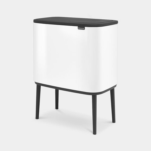 BO טאץ פח הפרדה 11+23 ליטר לבן Brabantia