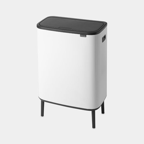 פח טאץ 60 ליטר, לבן ברבנטיה | Brabantia Bo