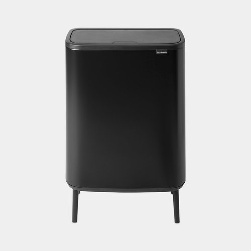 BO טאץ פח הפרדה 30+30 ליטר שחור מט Brabantia 