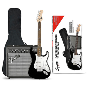 גיטרה חשמלית Squier Fender Stratocaster Electric Guitar Pack + Fender Frontman 10