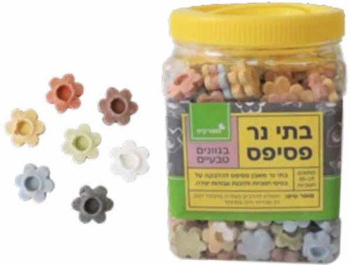 בתי נר פסיפס דגם פרח