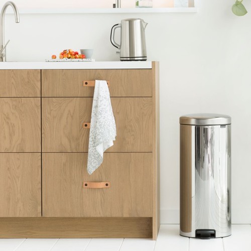 פח פדל נירוסטה 30 ליטר מבריק ברבנטיה | Brabantia