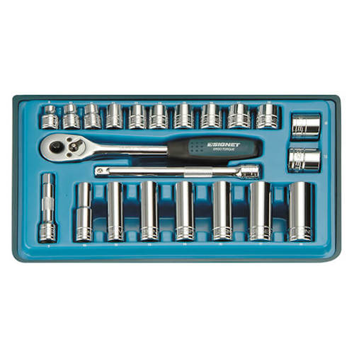 סט בוקסות 22 יח ממ SIGNET D3/8