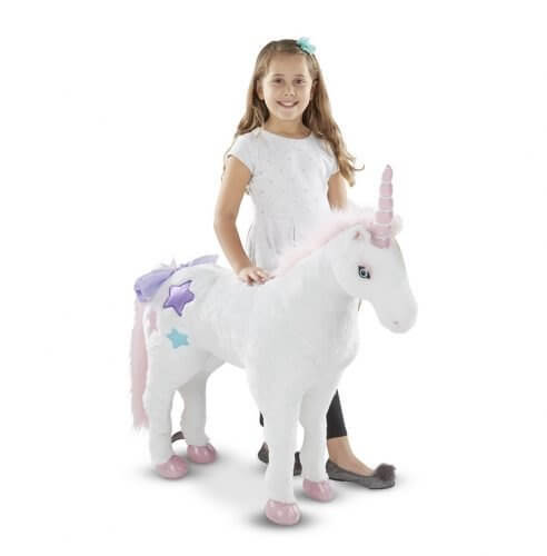 בובת חד קרן ענקית MELISSA&DOUG