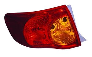 פנס אחורי טויוטה קורולה 2008-2009 חיצוני ימין