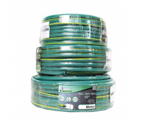 צינור גינה PVC ירוק 20 מטר ללא מחברים -
