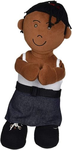 בובת כפתורים רכה 44 ס