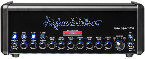 ראש מגבר לגיטרה חשמלית Black Spirit 200 מבית Hughes And Kettner
