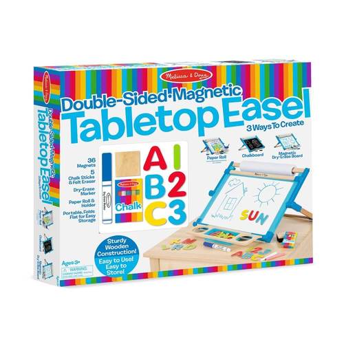 לוח מגנטי שולחני דו צדדי MELISSA&DOUG
