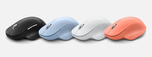עכבר לנייד Bluetooth Ergonomic Mouse לבן