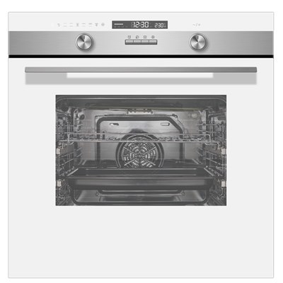 תנור פירולטי בנוי דגם 30601 KUPPER לבן