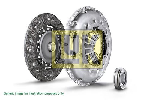 סט מצמד סקודה רפיד 1.6TDI משנת 2013 MT גיר רגיל LUK