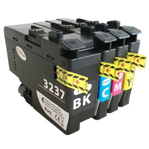 סט 4 ראשי דיו תואמים Brother LC3237 