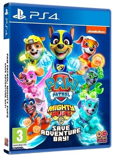 PS4 - Paw Patrol: Mighty Pups Save Adventure Bay 