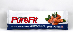 פיורפיט חטיף חלבון שקדים קראנץ ללא גלוטן Purefit