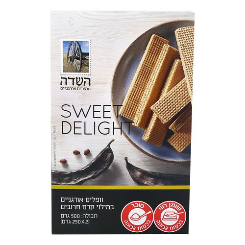 וופלים אורגנים מקמח מלא