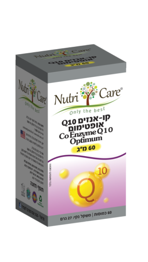 קו אנזים אופטימום 60 מ"ג - 120 כמוסות נוטרי קר