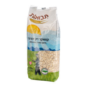 קווקאר דק אורגני 500 גרם תבואות