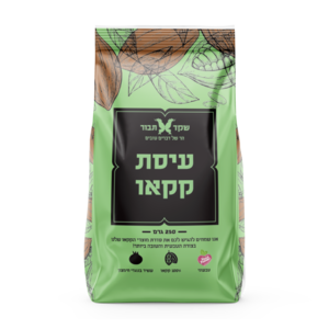 עיסת קקאו 250 גרם שקד תבור