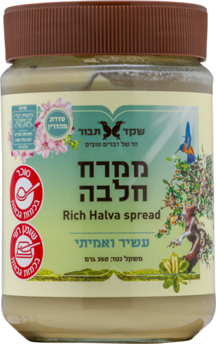 ממרח חלבה שקד תבור