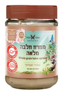 ממרח חלבה מלאה שקד תבור
