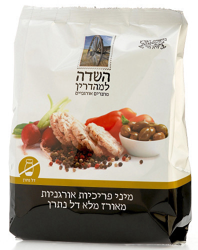 מיני פריכיות אורז דלות נתרן