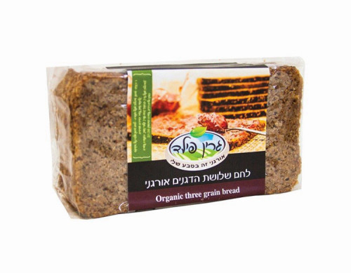 לחם שלושת דגנים אורגני