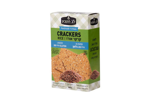 קרקר אורז ללא סוכר וגלוטן לב הטבע