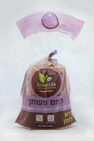 לחם פשתן ללא גלוטן 500 גרם גרין לייט