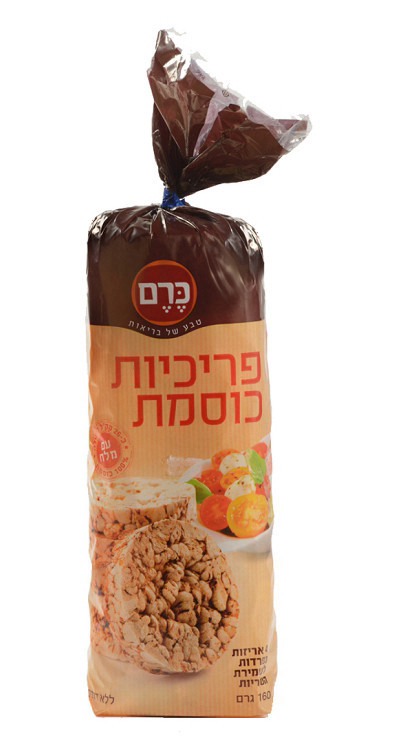 פריכיות כוסמת כרם