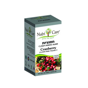 חמוציות 10,000 Cranberry נוטריקר (60 כמוסות צמחיות)